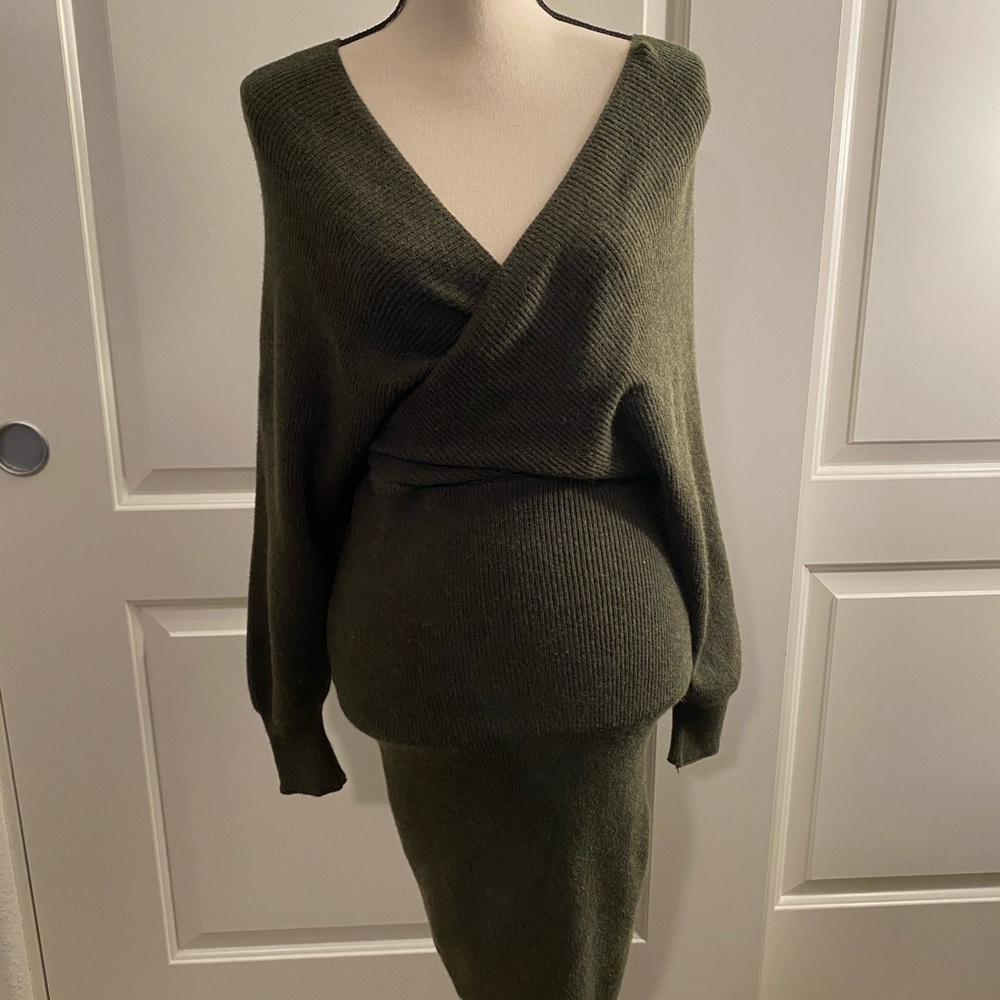 Long Sleeve Sweater Dress